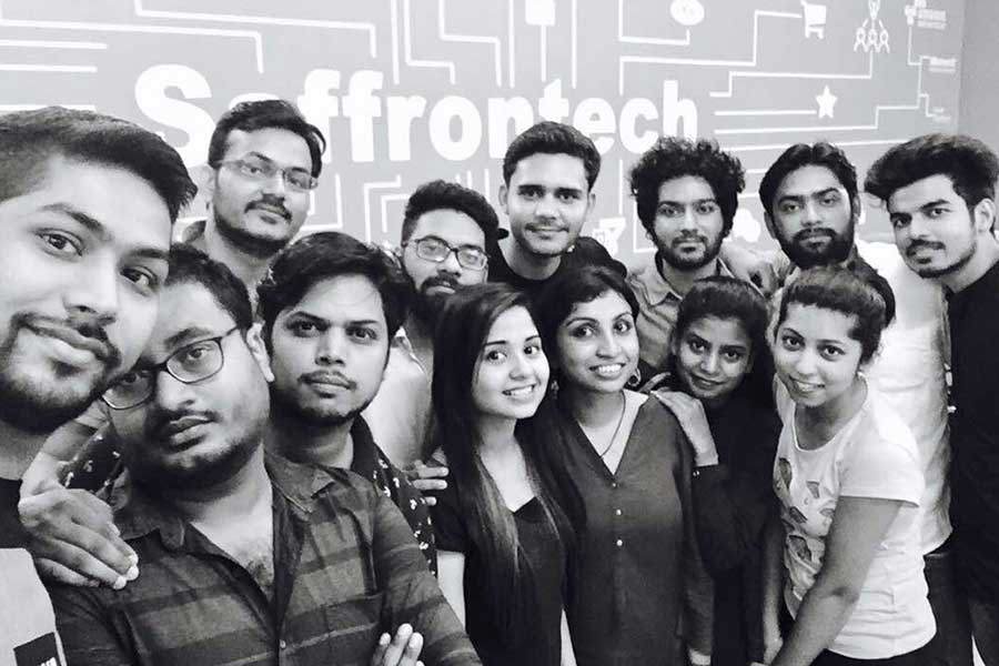 Employee Training Session Amplified in Saffron