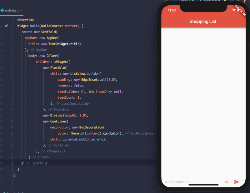 Flutter Widgets
